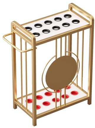 LZHUYE Sticks Pool-Ständer, Pool-Queue-Ständer, Pool-Queue-Aufbewahrungsregal, freistehender Billard-Stick-Ständer, Angelruten-Aufbewahrungsregal, für 10/20 Queues, für Indoor-Bar, Billardzimmer, S