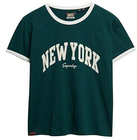 Superdry ATH ESS Ringer Fitted T-Shirt für Herren