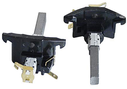 XFUYI 2 Piezas Aspiradora Motor eléctrico Cepillos de carbón Accesorios Hogar Metal