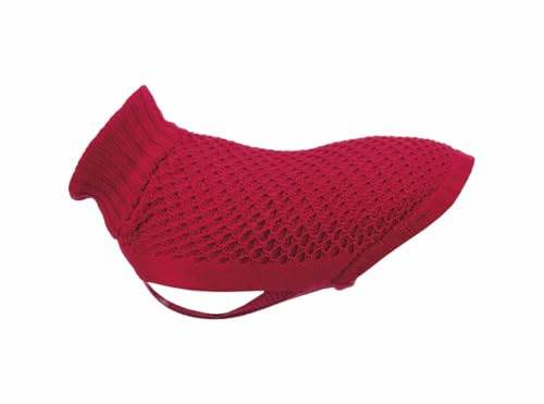 TRIXIE Norwood Pullover, M: 45 cm, rot