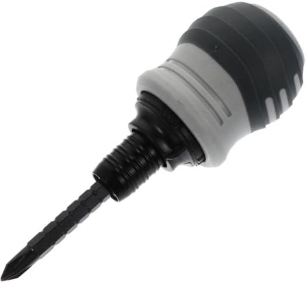 DIYEAH 2 Set Cacciavite Cricchetto Precisione Attrezzo Avvitatore Cacciaviti Plastica Grigio Colore Casuale