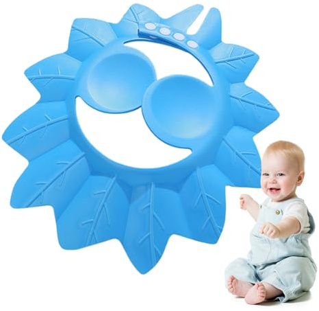 Kleinkindschildschild, Baby Badhutschild | Bath Visor Cap,Shampoo Duschbadeschutz weich verstellbarer Visorhut Guard für Kinderkinder