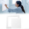 Trappe de Visite Salle de Bain Cache-trappe Porte D'accès, Panneau D'inspection Autocollant pour Cloison Sèche Noir Blanc, Intérieur et Extérieur Cache-robinet Mural Dissimulé(White,150x150mm (5.9x5.9
