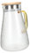 Warmhm Carafe Transparente Couvercle Inoxydable pour Boissons Froides pour Jus Convient Maison
