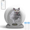 Lettiere Autopulenti Gatti, 65L + 9 L Lettiera Gatto Automatica con 2 Sacchi Spazzatura, Controllo APP, Deodorante Ionico Lettiera Autopulente per Gatti