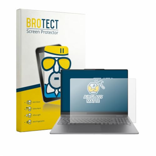 BROTECT Schutzglas für Lenovo Yoga 7i 2-in-1 Gen 11 Aura Edition 16 | Entspiegelnder Displayschutz Made in Germany Schutzfolie Glas Matt Anti-Reflex Kratzfest 9H Anti-Fingerprint Einfache Montage