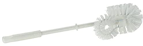 kela 26001 WC-Bürste Pulcro Malen aus Kunststoff in weiß, Plastik, 7.5 x 7.5 x 37.5 cm
