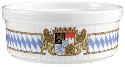 Seltmann Weiden 001.459948 Pastetenform 1011 Rund, 12 x 12 x 4.9 cm, Blau/Weiß/Gelb/Rot