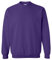 Gildan Men's Heavy Blend Crewneck Waistband Sweatshirt, Small, Purple