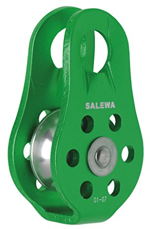 Salewa Seilrolle Rope Pulley G2, Lime Green, 7.8 x 4.8 x 2.8 cm, 00-0000001637