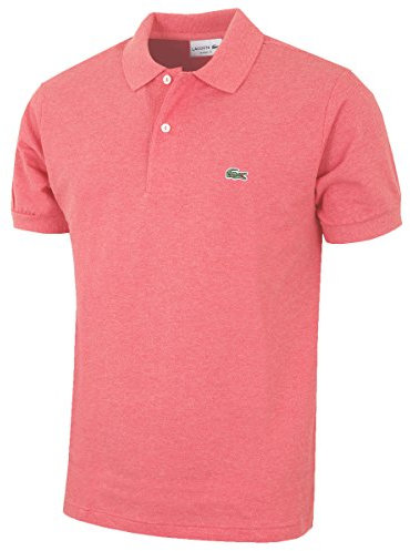 Lacoste L1264-00 Polo a manica corta, da uomo Veil Pink Chine XXL