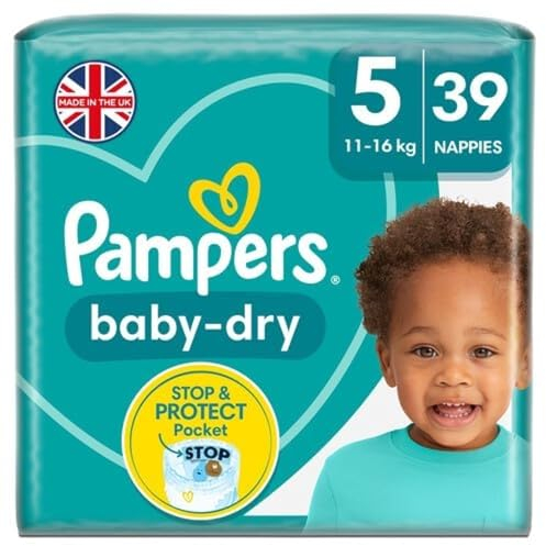 Pampers 81657566 Baby-Dry Pants windeln, weiß