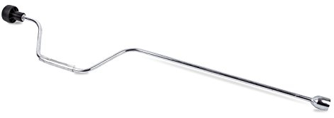 ProPlus Handkurbel für Kurbelstützen 19mm Sechskant 840mm für Wohnwagen und Anhänger, Silber, Stahl