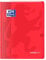 Oxford 400100049 EasyBook Cahier agrafé 24 x 32 cm 96 pages 90 g grands carreaux seyès Rouge