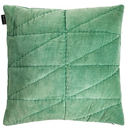 Linum hochwertige Kissenhülle Central grün 50x50 cm samtartig weich Velours