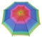 VGEBY1 Regenschirm Hut, Faltbarer Kopf Sonnenschirm Outdoor Regenschirm Kopfschirm Als Hut für Outdoor-Aktivitäten Golf Angeln Camping(Regenbogen)