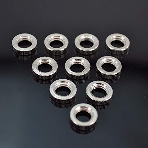 leisurelite 10 x Stainless Bank Stick Bite Alarm Locking Nuts.