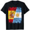 ARGENTINA ESPAÑA BANDERA de la AMISTAD ARGENTINA Camiseta