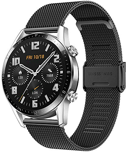 Songsier Cinturino Huawei Watch GT2 PRO 46mm/Watch GT 46mm/Watch GT Active/Watch 2 Classic/Galaxy Watch 3 45mm/Galaxy Watch 46mm/Gear S3/Gear 2, Cinturino di Ricambio da 22 mm