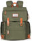 Frank Mully Wickeltasche, Rucksack, groß, multifunktional, Reise-Babytasche für Mama und Papa, Grün (Army Green), Reiserucksäcke