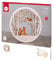 Rayher Holz Kranz Wald, FSC Mix Credit, 30cm ø, natur, Set 9-tlg, mit Stegen, Holz Deko Kranz mit Motiv, Weihnachtsdekoration, 63156505, 33