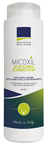 Micoxil Active Cleanser Detergente Per Corpo E Capelli Ph 4,5 250 Ml