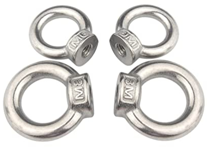 BOUACOUA Ringmutter M14 Augenmutter 304 Edelstahl Ösenmutter (1 Stück)