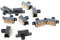 10 Pcs SS22F25-G7 2 Position DPDT 2P2T Panneau Mini Interrupteur à Glissière Solder Lug Argent, Noir ON-OFF-ON 0.5 amps 5V DC DIP SWITCH Métal Digital Physique