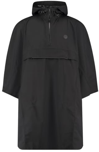 AGU GO Grant Regen Poncho Essential All Black One Size