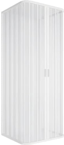 Duschkabine, 3 l, abnehmbar, zentrale Öffnung, Luxus, 80 – 80 – 80 cm