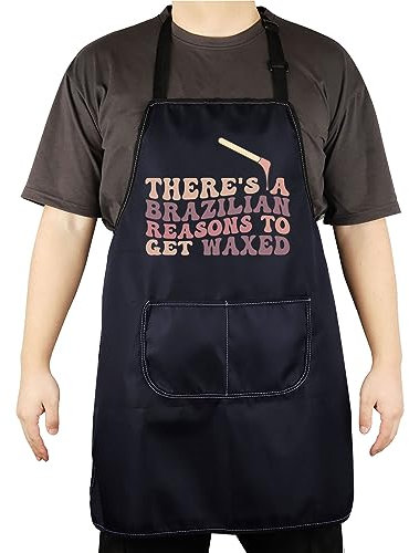 CENWA Esthetician Apron for Nail Technician, Wax Boss, Cosmetology Salon, Skin Care Specialist, Beauty Gift, To Get Waxed Apron, 72*68cm