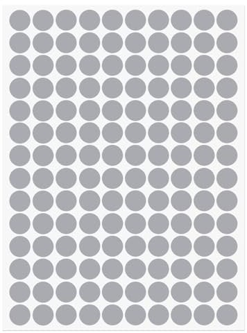 sourcing map 1 Sheet/140Pcs Screw Hole Cover Stickers, 12mm Dia PVC Self Adhesive Covers Caps Dustproof for Wood Furniture Cabinet Shelf Wardrobe, Gray