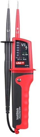 UNI-T Uni-trend Multimeter clamp meter UT15B UT15C AC/DC Voltage Tester UT18D UT18C UT18E RCD Handheld Digital Multimeter 690V Display Continunity Voltmeter(UT15B)