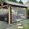 Outdoor Vinyl Curtain Clear Tarp Panel, Pergola Side Panels Weather Resistant Vinyl Patio Enclosure Panels, for Garden, Patio, Porch (Size : 8x13ft/2.5x4m)