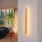 AOLED LED Wandlampe Innen Bambus Holz Wandleuchte 3000K Flurlampe Schlafzimmerlampe, Wohnzimmerlampe 18W 60CM Wandbeleuchtung für Balkon Treppenhaus Wohnzimmer Kinderzimmer Schlafzimmer