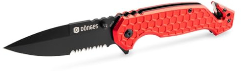 Dönges Rettungsmesser mit Kugellager, Glasbrecher und Gurtschneider