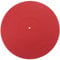 Gadpiparty 1stk Schallplattenmatte Aus Silikon Matte Für Aufzeichnung Plattenteller Aus Korkmatte Weiße Accessoires Matte Für Disc Antistatische Matte Vinyl Kieselgel Rot