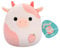 Squishmallows SQCR06601 - Lilaz die Kuh 19 cm, offizielles Jazwares Plüsch, superweiches Kuscheltier