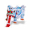 Quepiem Marionette Löwentanz Dekoration Ornament Handpuppe mit Stange Chinesisches Neujahr Spielzeug Geschenke(Light Blue)