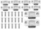 Yuiturt 10PCS Door Strike Plate with Dust Box and Matching Screws, Standard Tubular Latch Replacement 68mm X 39mm,Stainless Steel Strike Plate Set, Reinforcement Kit for Latch Plates