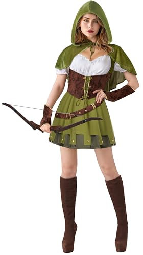 Spooktacular Creations Robin Hood-Kostüm für Damen