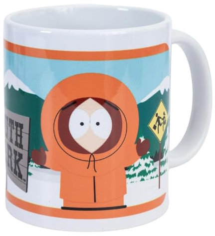 Pyramid International South Park Kenny White Ceramic Pod Mug – Funny Character-Themed Coffee Mug, Dishwasher Safe, 11oz, Great Choice for Fans of Kenny McCormick