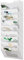 JEBELE 10 Niveles Organizador A4 Papel pared Espacio Optimizado para Home Office y Oficina, Soporte Documentos,Bandeja Archivador Pared de Alta Capacidad,Metal, Blanco