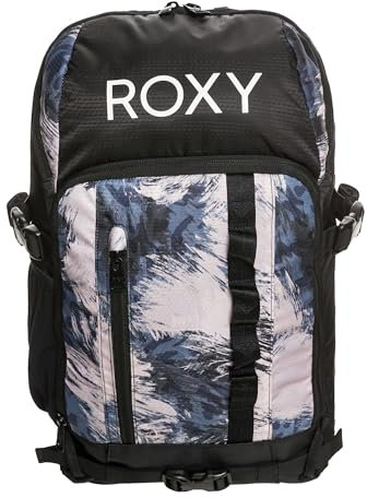 Roxy Damen Backpack Rucksack, Wild Wind Darknight, 23L