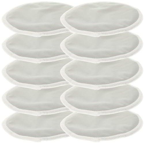 Healvian 10pezzi Coppette Assorbilatte Lavabili Coppette Assorbilatte Traspiranti Riutilizzabili