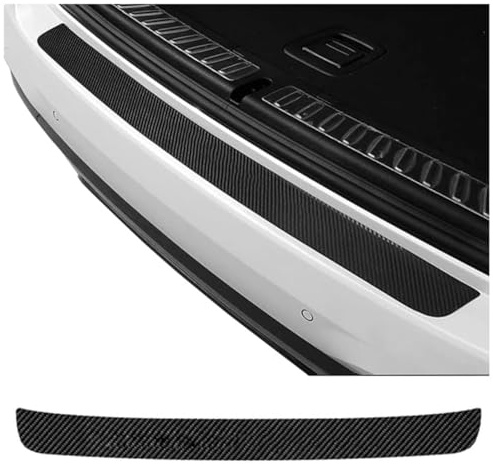 Auto Ladekantenschutz Folie für Mitsubishi Colt Z30 / Colt ClearTec 2004-2007 2008 2009 2010 2011 2012, Kratz Schutz Kofferraum Ladekanten Heckstoßstangenschutz Anti-Scratch Kratzfestes Zubehör