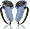 EXTRWORY Accesorios de empuñaduras de controlador, empuñaduras de silicona para Meta For Quest 3 y para Quest 3S para protección de juegos Juego de cubierta de silicona (azul)