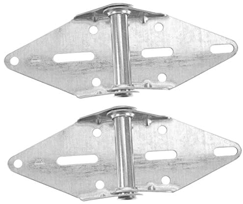 DIYEAH 2pièces Charnières De Porte De Garage Robustes Avec Mécanique Et Ressort Épais De Quincaillerie Stables Et Faciles à Installer Pour Portails Extérieurs