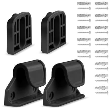 Muuookka Für Ersatzteile für Einziehbare Babygitter, 55 B X 33 H, für Einziehbares Babygitter-Erweiterungsset für Einziehbare Gitter, Schwarz