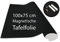 Cuadros Lifestyle Tafelfolie 100 x 75 cm | Magnetisch und selbstklebend - Vinyl- Kreidefolie | Magnettafel | inkl. Kreide + Neodym-Magnete | Tafel 100x75 cm Schwarz